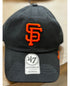 SF Baseball Hat Black