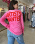 Free City Artists Wanted Pink Long Sleeve