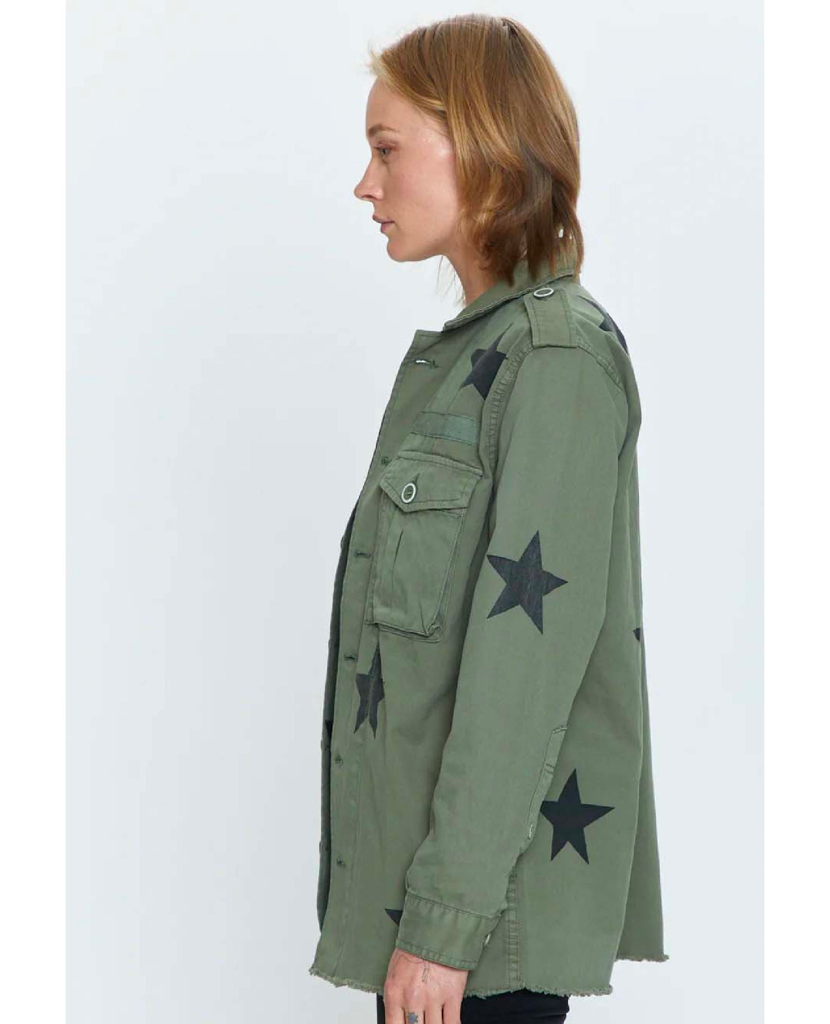 Camilo Military Star Jacket