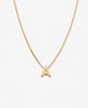 Just for You Initial Necklace 14k Gold