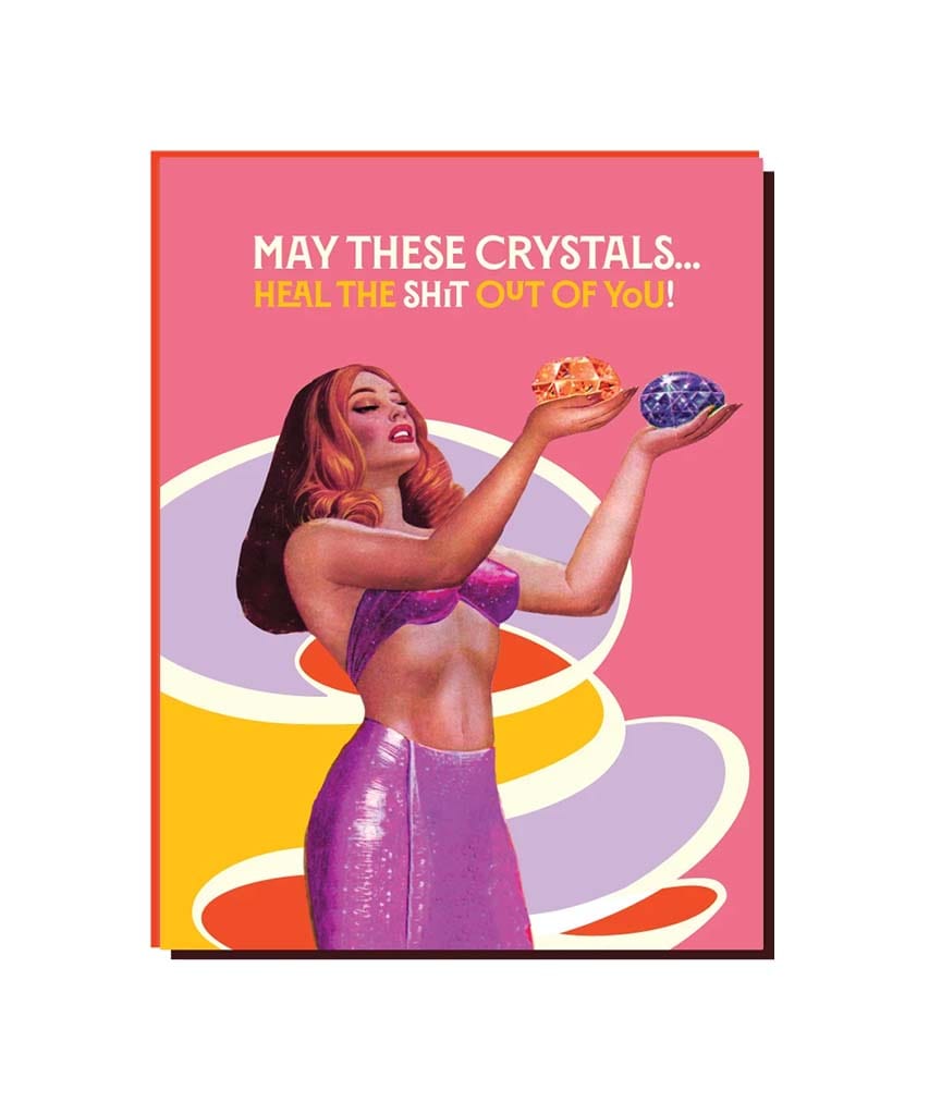 Crystals Heal Card