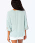 Embroidered Blouse Seafoam