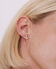 Beautifully Broken Stud Earrings Silver