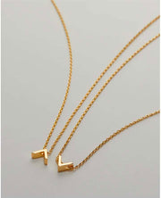 Highs & Lows Icon Necklace Set (2) 14k Gold