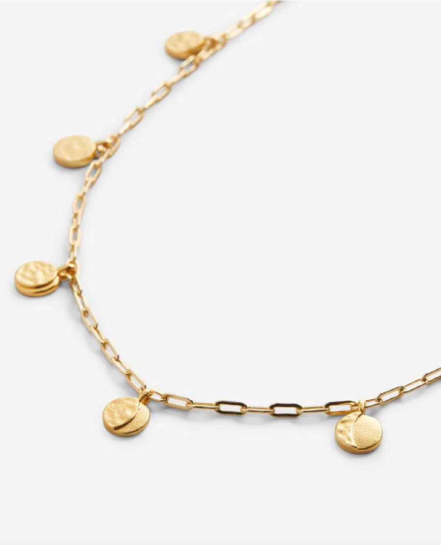 Phases Choker Necklace 14k Gold