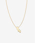 In The Heart Of California Necklace Gold