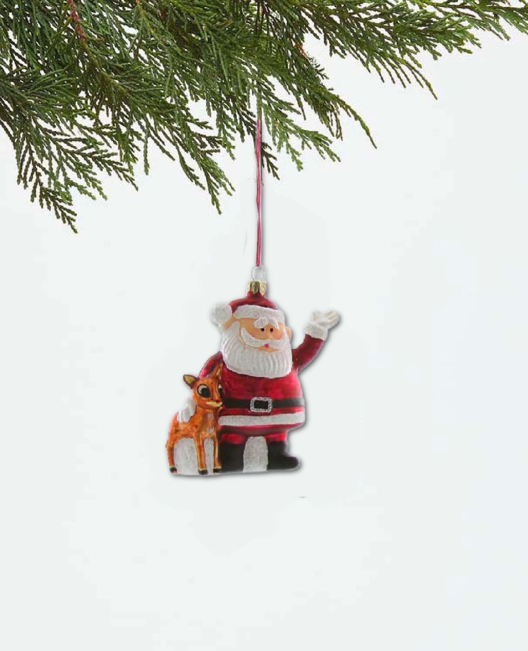Retro Rudolph Characters Assorted Ornaments