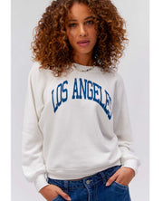 Los Angeles Vintage White Sweatshirt