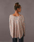 Misty Sweater Button Top Retro Combo