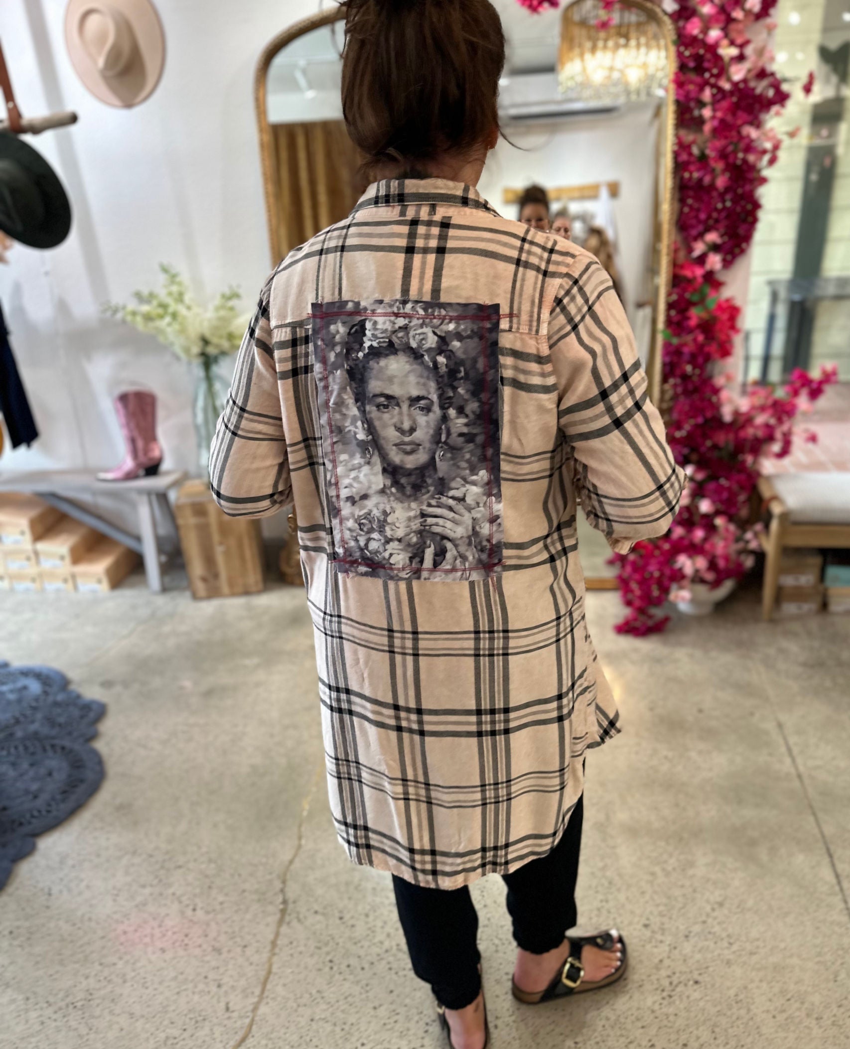 Frida Plaid Long Sleeved Flannel