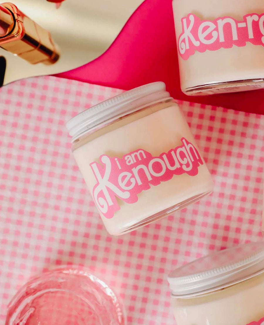 Barbie - I Am Kenough Candle - Cream