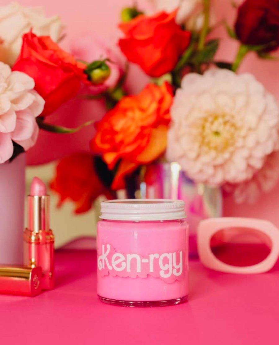 Barbie - Ken-Rgy Candle - Hot Pink
