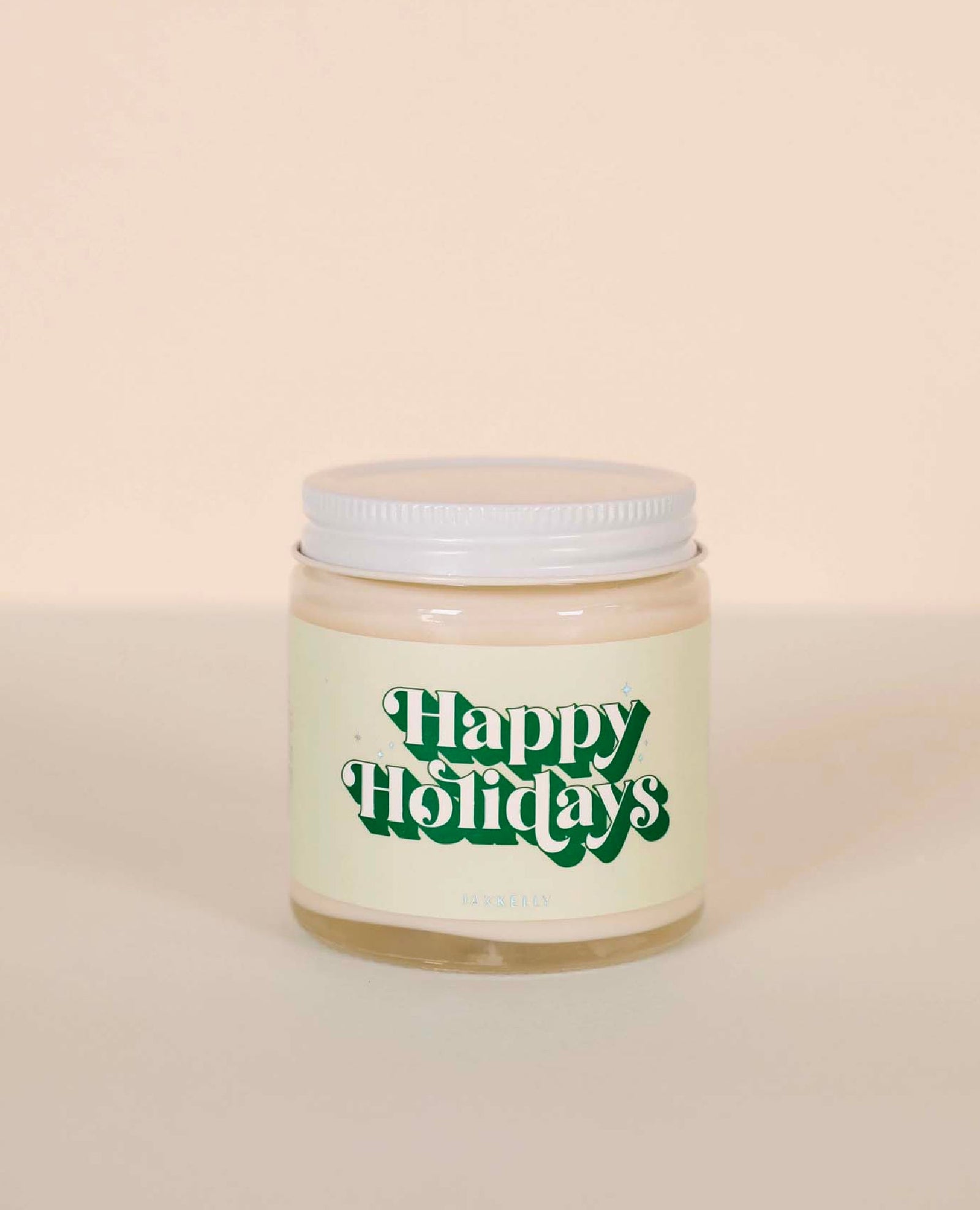Happy Holidays Mini Candle 4 oz.