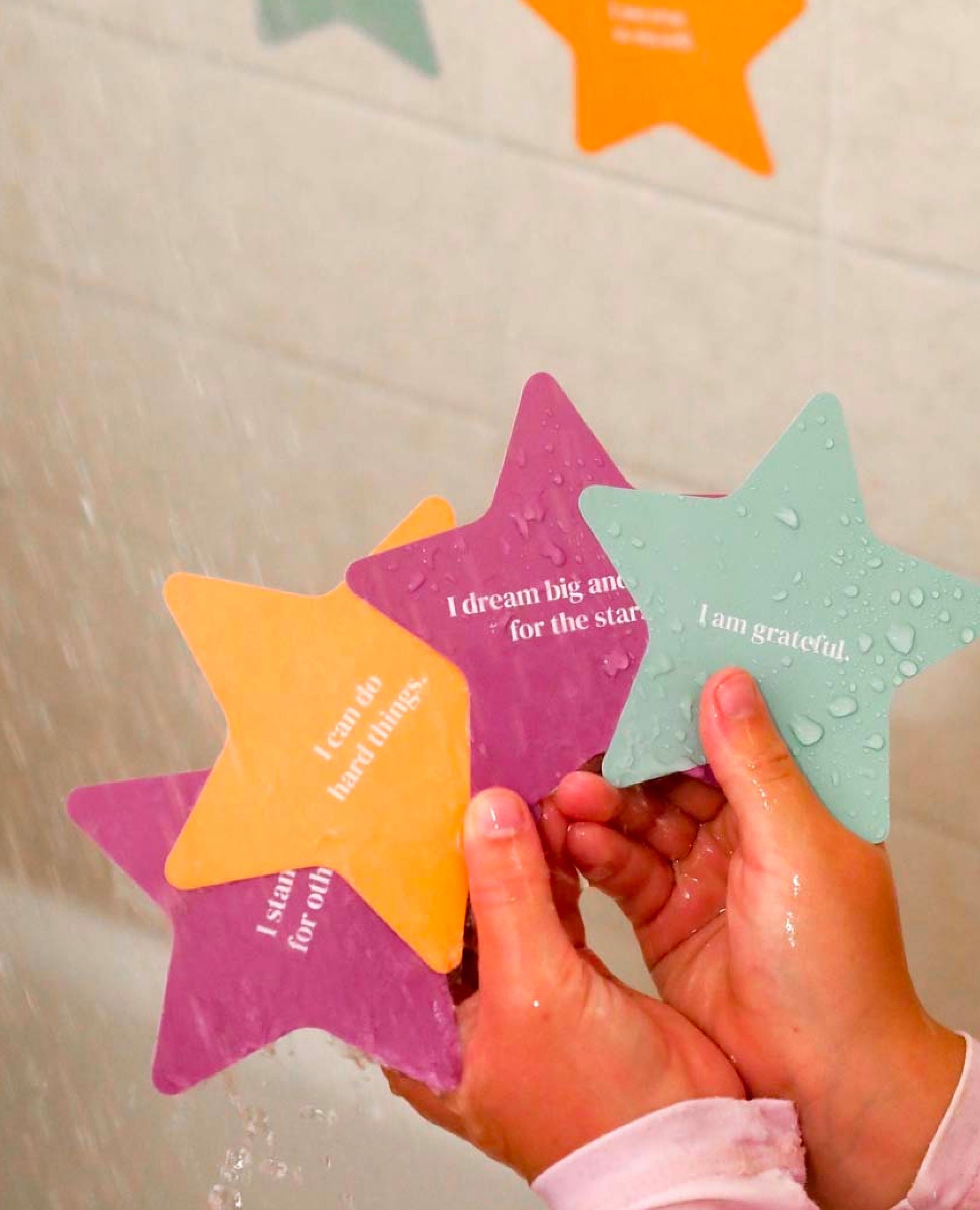 Shower Affirmation Cards Kids