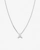 Just for You Initial Necklace 14k Silver