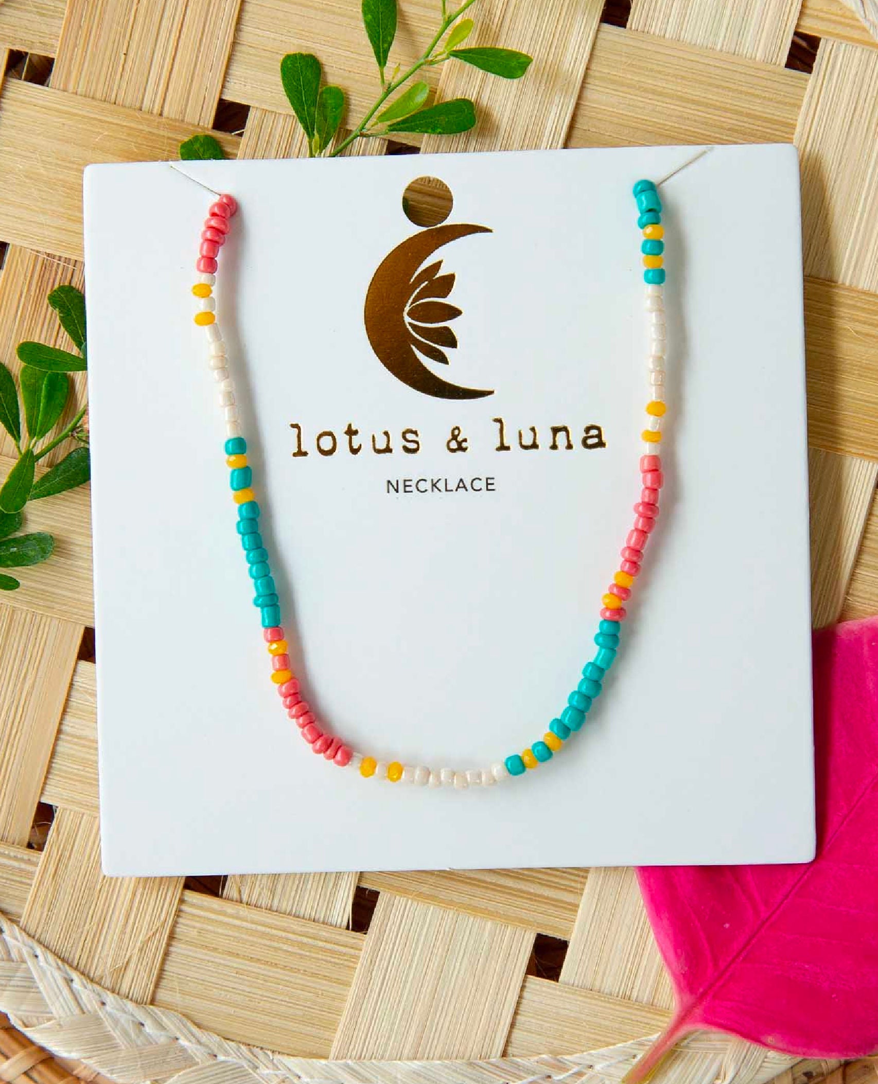 Lotus and Luna Master Healer Dewdrop Necklace at EverydayYoga.com