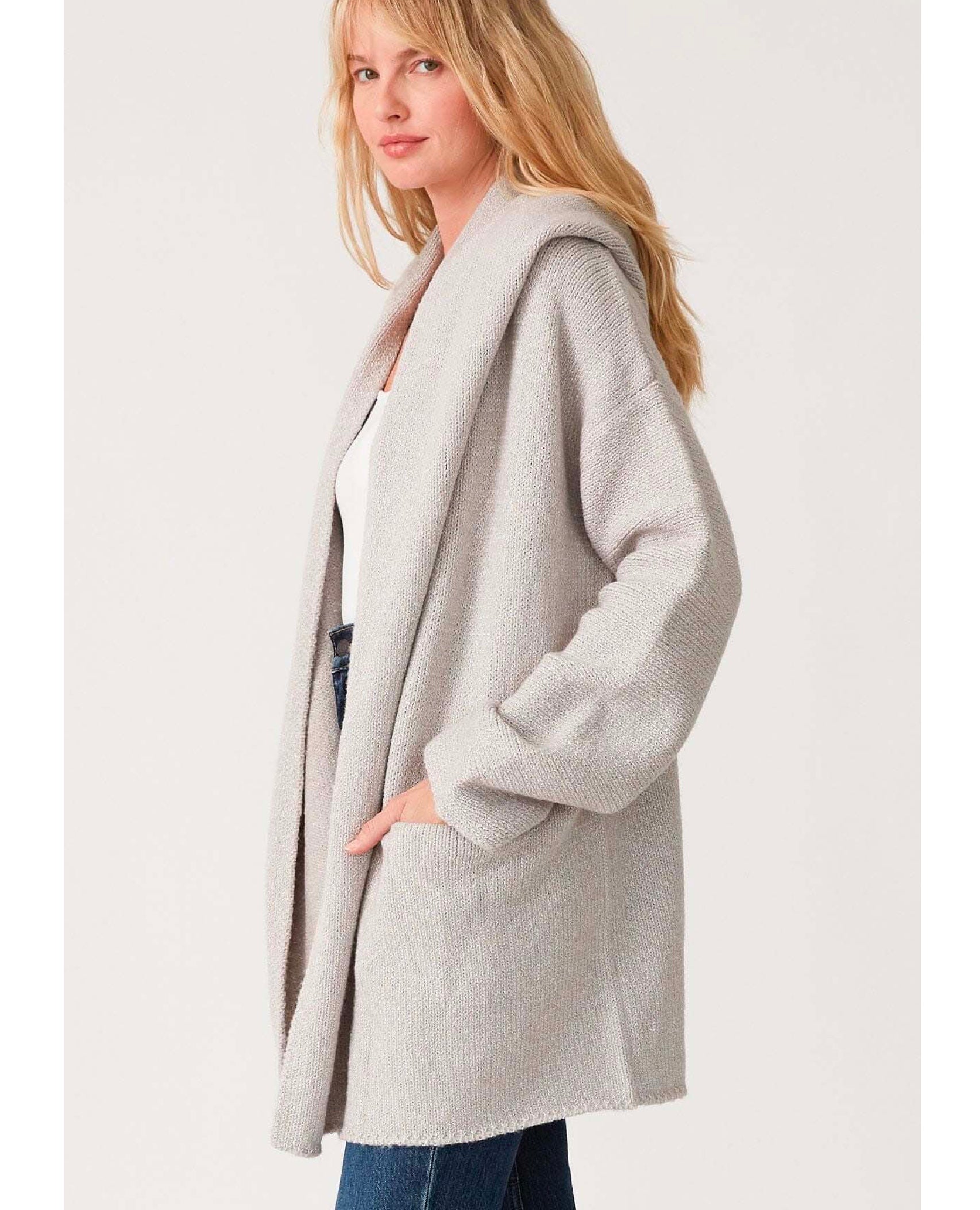 Haydon Sweater Coat Heather Grey