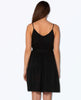 Margaux Black Mini Pocket Dress