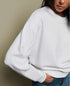 Jovie Classic Sweatshirt White