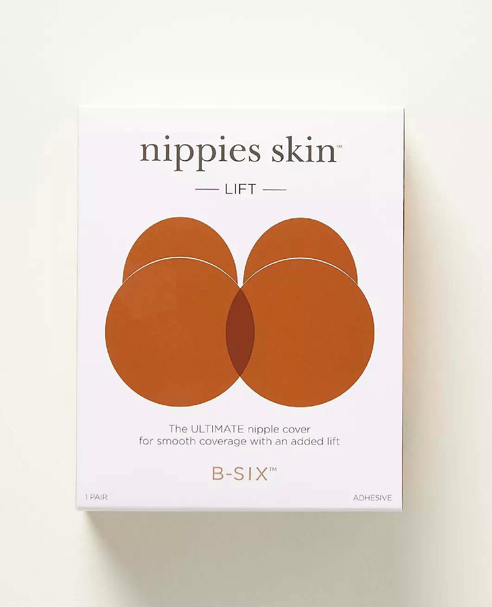 Nippies Nipple Pasties - Adhesive Silicone Breast Covers, Coco, Small