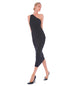 Classic Diana Midi Black Dress