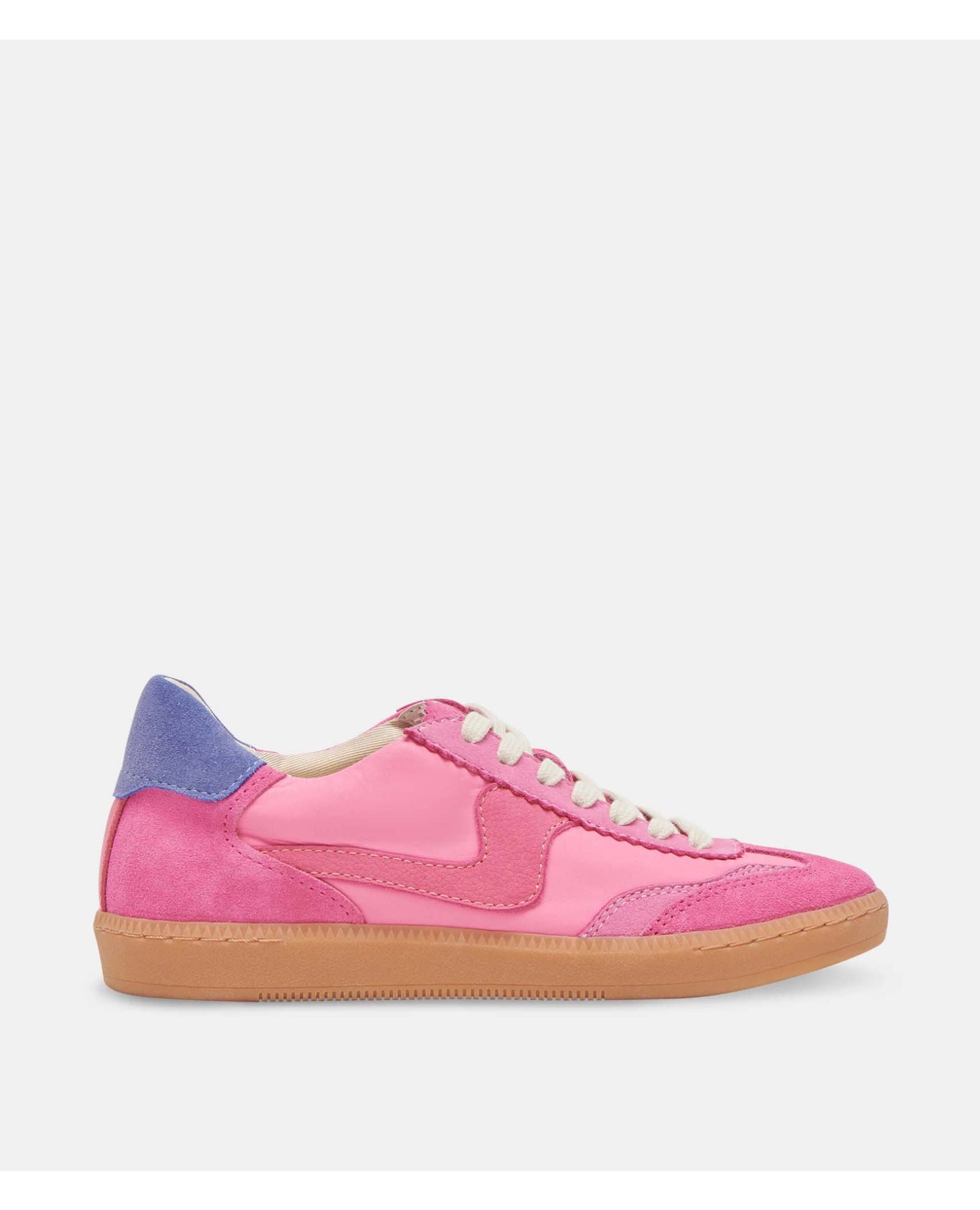 Notice Pink Suede Sneakers