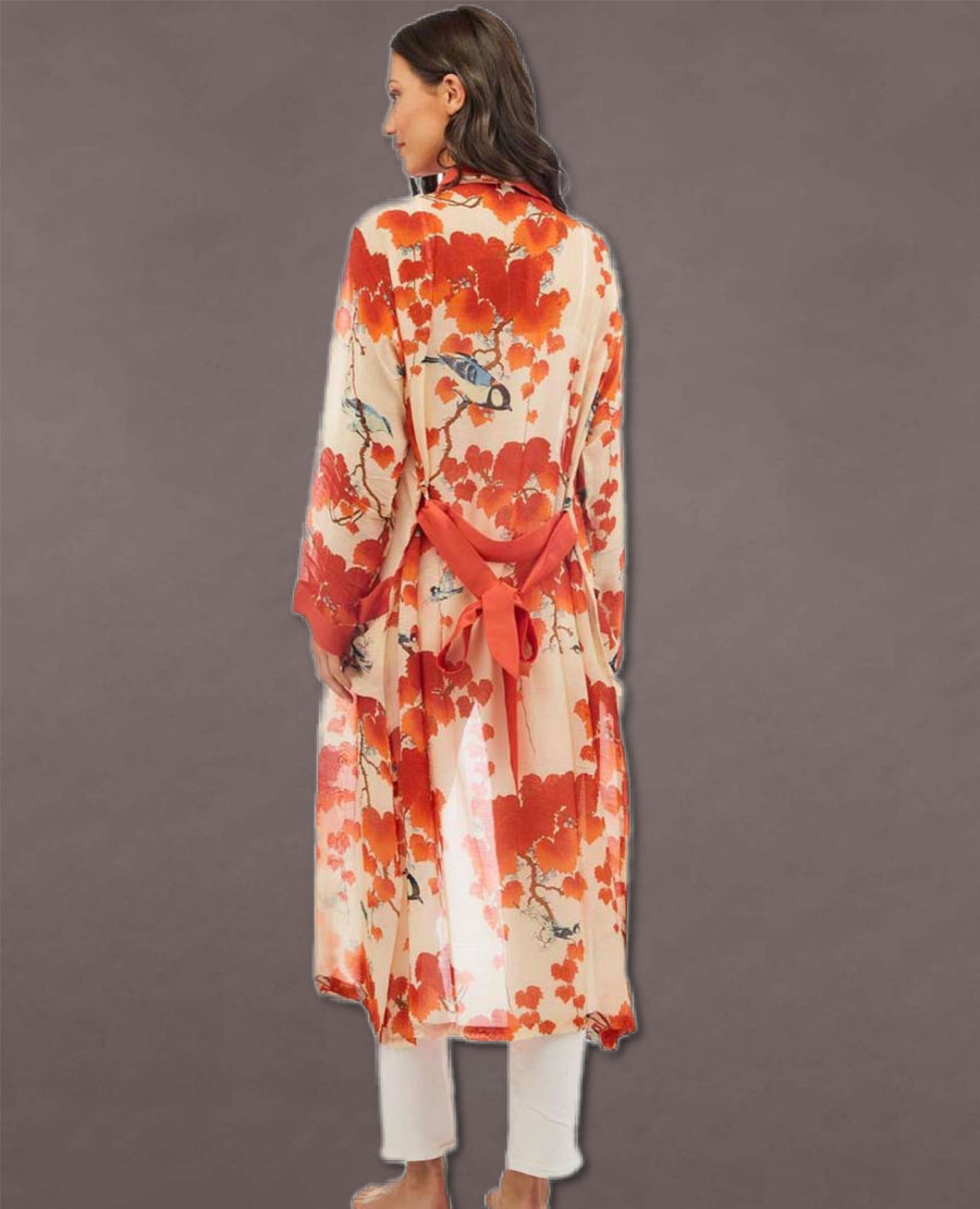 Blossom Branch Robe Gown Kimono
