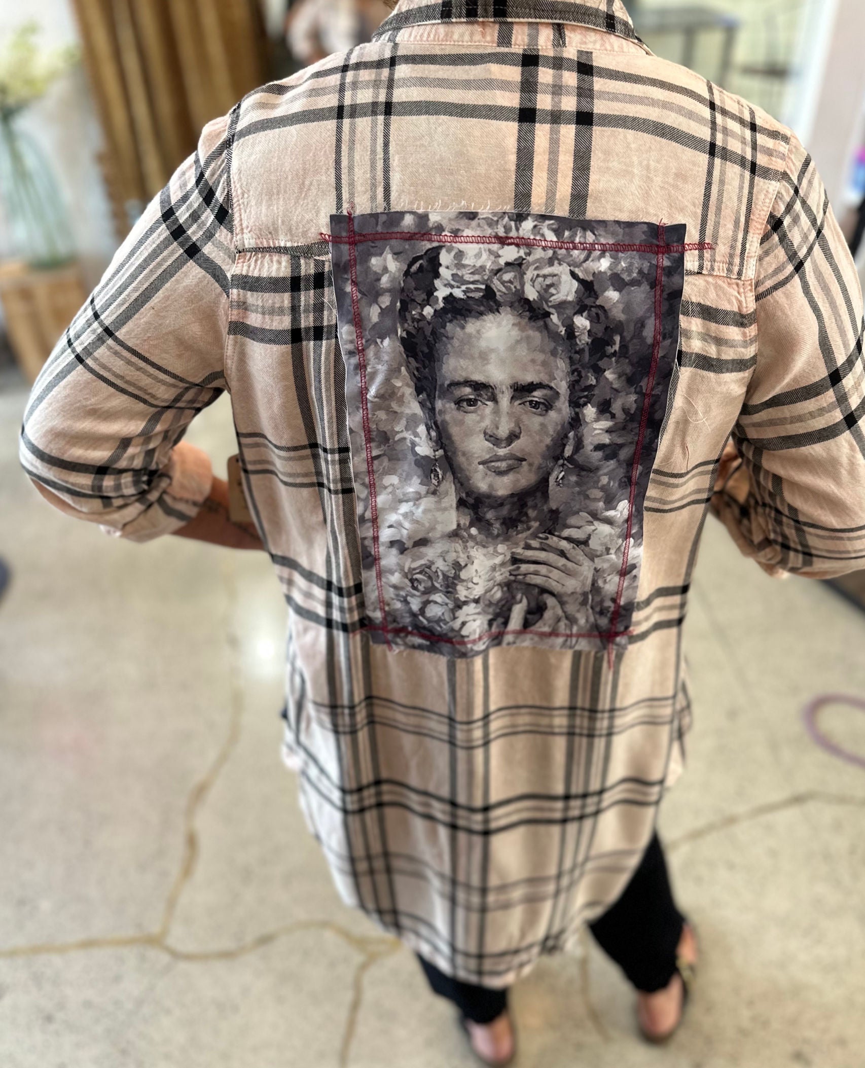 Frida Plaid Long Sleeved Flannel