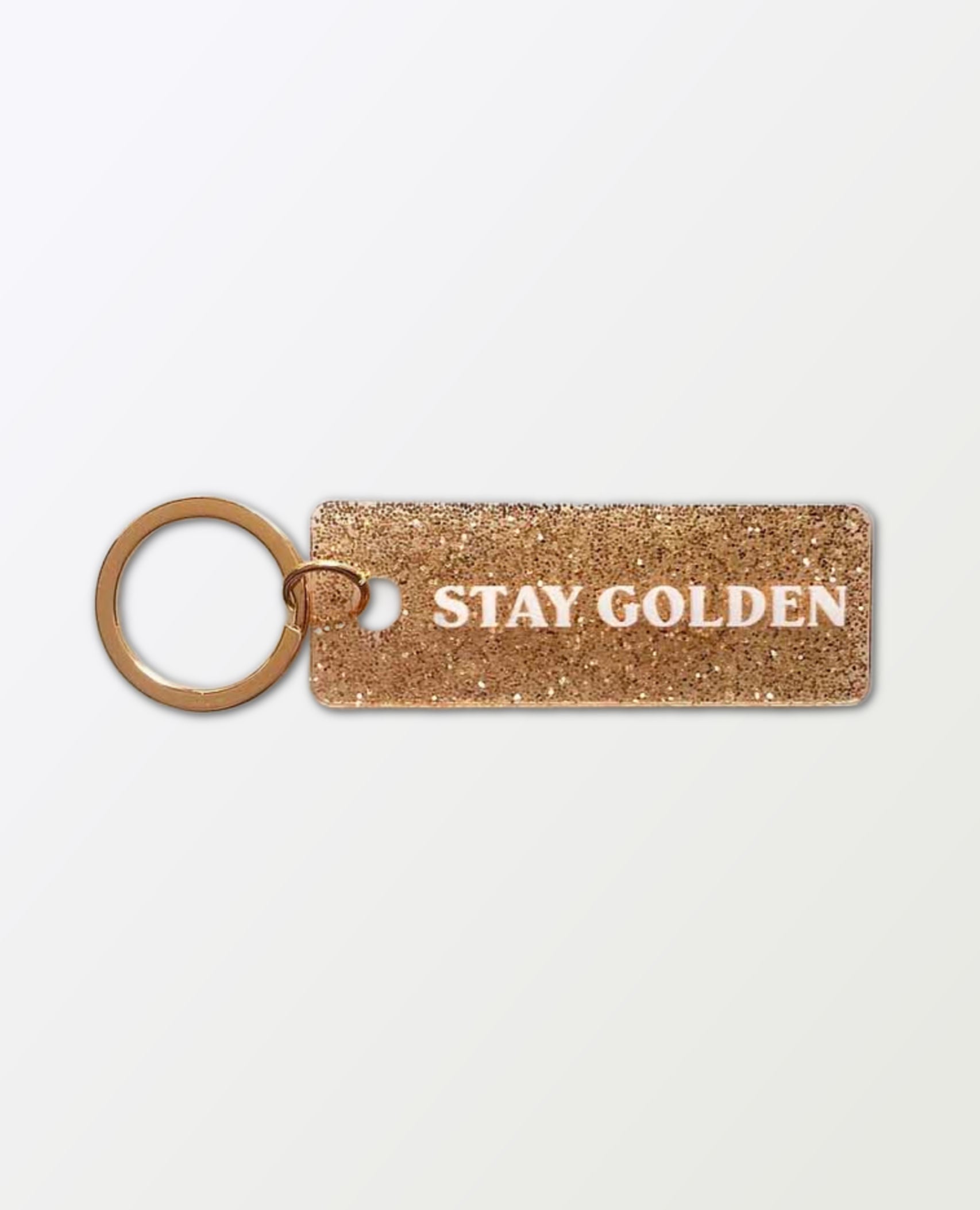 Stay Golden Keychain