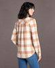 Lewis Long Sleeve Flannel Rusty Ivory Plaid