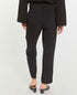 Tailored Straight Cut Black Doris Pant