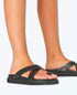 Zori Slides Black Studded Sandal