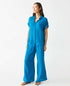 Susie Smocked Pant Pacific