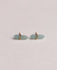 Amazonite Mineral Point Hope Earrings