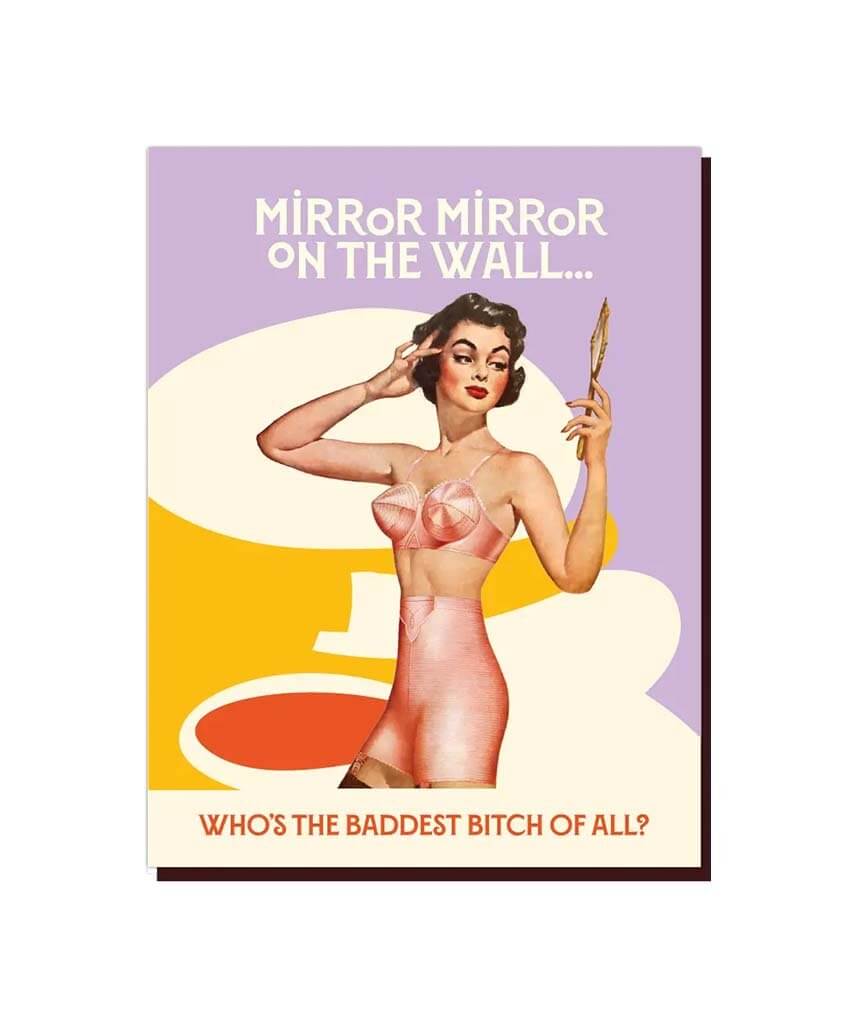 Mirror Mirror on the Wall Card