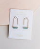 Amazonite Gemstone Drop Earrings
