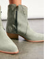 New Frontier Boot Blue Suede