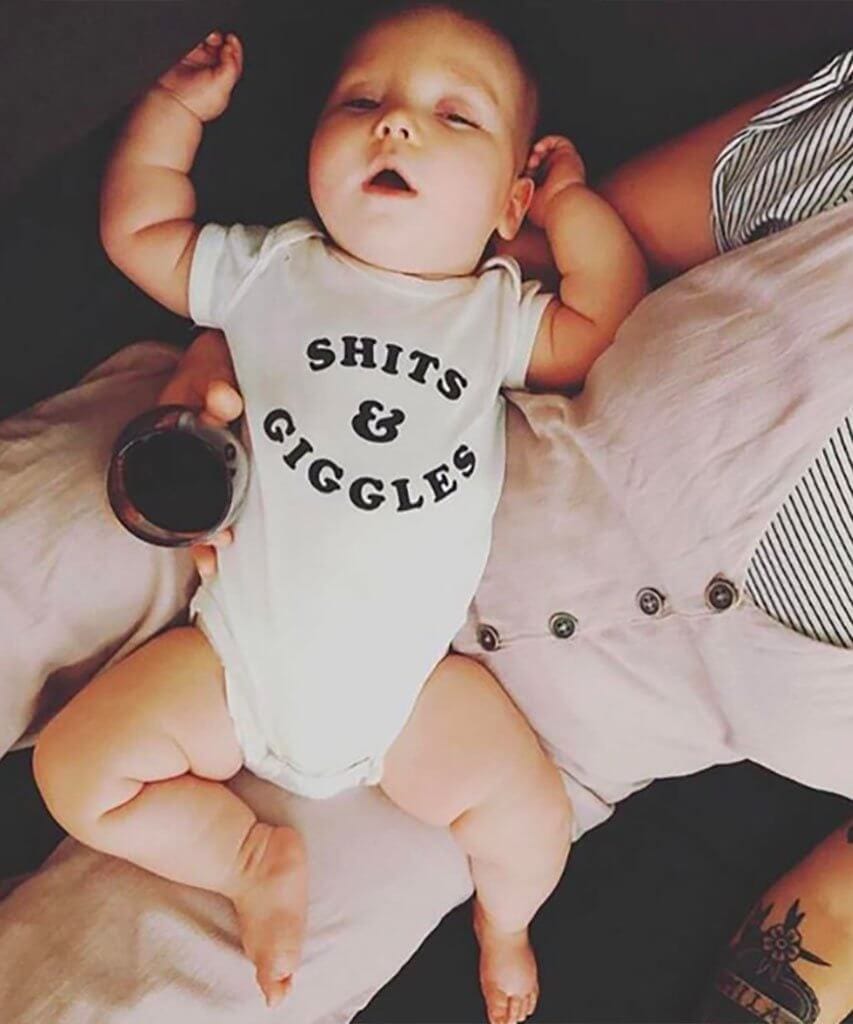 'SHITS & GIGGLES' Onesie