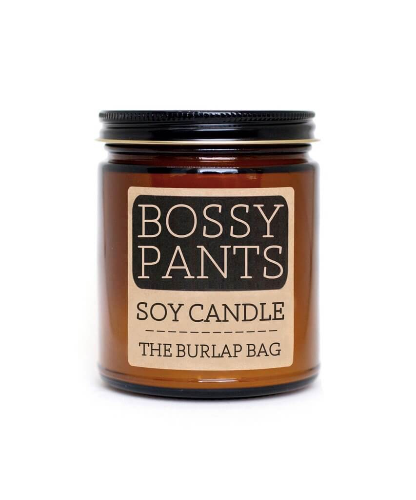 Bossy Pants Large Soy Candle