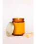 Amber Crystal Candle Citrine