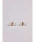 Clear Quartz Mineral Point Cleansing Earrings