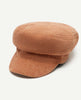 Cleo Captains Hat Rust Cord