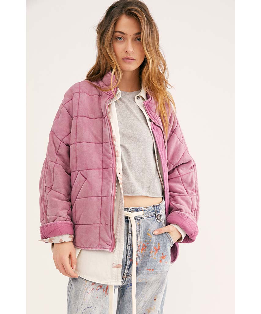 Quilted Dolman Jacket Daphne