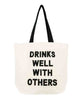 Drinks Well With Others Crystal Tote