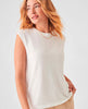 Cloud Muscle Tee Bright White