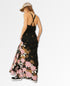 Get To You Printed Maxi Slip Black Combo