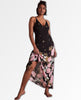 Get To You Printed Maxi Slip Black Combo