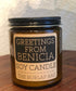 Greetings From Benicia Large Soy Candle