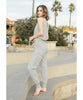 Staying In Bed Jumpsuit Heather Grey