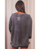 Jack-O-Lantern Corded Sweatshirt